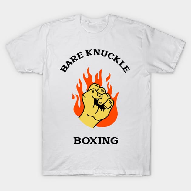 Bare Knuckle Boxing T-Shirt by HustleHardStore